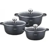 KINGHOFF Set Marmor Von Töpfen Kh-1606