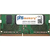 PHS-memory 8GB RAM Speicher passend für HP Pavilion All-in-One 24-x002no DDR4 SO DIMM 2400MHz PC4-2400T-S (SP427234)