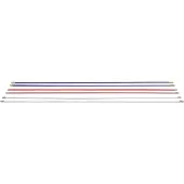 Hellermanntyton Kabeleinziehhilfe, 897-90007, Cable Scout+Zubehör CS-P6 Erw.stangen, 6mm, blau,Paar