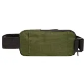 Chiemsee Gürteltasche "Herren, Damen LIGHT N BASE", Damen, Gr. B/H/T: 19cm x 9cm x 3cm onesize, grün (oliv), Kunstfaser, leicht glänzend, unifarben, Taschen Gürteltasche