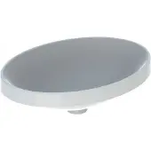Geberit Einbauwaschtisch VariForm 55x40cm, o HL, o. ÜL, ov., we. K-Tect