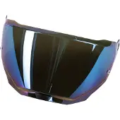 LS2 Blue Iridium Visier für MX701 EXPLORER Helm
