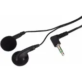 Monacor Ohrhörer SE-20 Stereo kabelgebunden 3,5-mm-Klinke 1,2 m Kabellänge mit auswechselbaren Schaumkissen