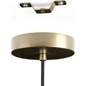 Eglo Hängeleuchte "SOUTHERY", gold (goldfarben, weiß), Ø 35cm H: 110cm, 1 Stk., Leuchten, Hängeleuchte in gold und weiß aus Stahl - exkl. E27 - 40W, Hängeleuchte