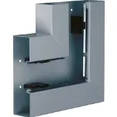 Hager BRS652105VERZ Flachwinkel aus Grundprofil zu BRS 68x210mm OT 80mm aus Stahlblech verzinkt