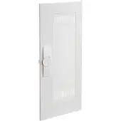 Hager FZ005NM Tür univers rechts, Media, geschlitzt, RAL 9010, f. Schrank IP3X, 650x300mm
