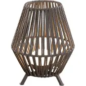 Newgarden Conta LED-Akku-Tischlampe taupe 32cm