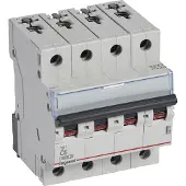 Legrand 404252 TX3 Leitungsschutzschalter C-Charakteristik, 6A, 4-polig, 10kA, 400VAC, 4TE