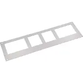 Hager M-DBLA11060 Deckblech mit Einführungsschlitzen IP40 1100x600 (BxT) verzinkt MDBLA11060