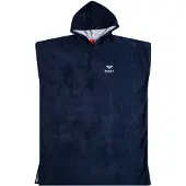 Roxy Badeponcho "Sunny Joy", Damen, blau, Obermaterial:100% Baumwolle., Hausmäntel Badeponcho
