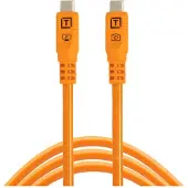 Tether Tools TetherPro Optima 10G USB-C, 10' (3m), gerade orange
