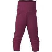 Engel - Baby Hose mit Nabelbund - Merinounterwäsche Gr 86/92 lila
