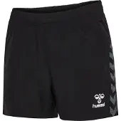 Hummel Authentic Woven Kurze Hose Schwarz L Frau Schwarz L