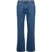 Wrangler Bootcut-Jeans "13MWZ", Herren, Gr. 36, Länge 32, blau (stonewashed), Denim/Jeans, Obermaterial: 100% Baumwolle, bootcut fit lang, Jeans Bootcut-Jeans
