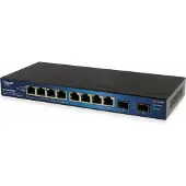 ALLNET ALL-SG8210PM, Managed, L2+, Gigabit Ethernet (10/100/1000), Power over Ethernet (PoE), Wandmontage
