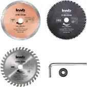 Einhell kwb by Mini-Kreissäge Set Ø 89 5tg Mini-Handkreissägen-Zubehör