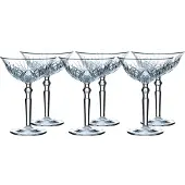 Nachtmann Cocktailglas "Cocktailgläser Palais 200 ml 6er Set transparent", bunt (transparent), Glas, Trinkgefäße, Cocktailglas