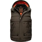 STONE HARBOUR Steppweste "Steppweste Egoor", Herren, Gr. S, grau (anthrazit), Obermaterial: 94% Polyester PES. 5% Elasthan EL. Futter: 100% Polyester PES. 100% Polyester PES., Westen Steppweste