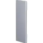 Hager BRA652106BLAN Endstück schnittkaschierend zu BRA 68x210mm Oberteil 120mm hfr lackiert alu