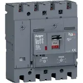 Hager HNT101DR Leistungsschalter h3+ P250 TM ADJ 4P4D N0-100% 100A 40kA FTC
