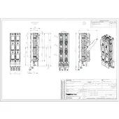 Hager LVDR1260CPX NH-Sicherungs-Lastschaltleiste LV NH3 185mm 3-polig M12 doppelt