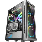 Mars Gaming MCNEO, Tower, PC, Schwarz, ATX, EATX, micro ATX, Mini-ITX, Gaming, Blau, Grün, Rot
