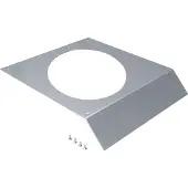 Hager AKM400306R12 Abdeckung gestanzt R12 rund 306mm Länge 400mm aus Stahlblech zu AK 400x70mm