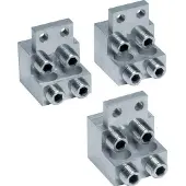 Hager HYE007H Klemmen für Baugröße h800/h1000 3polig Alu/Kupfer 4x 95-240mm2
