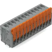 Wago 2601-3124 Leiterplattenklemme,Hebel,1,5 mm2,grau 26013124 - 20 Stück