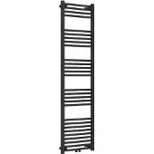 Neu.haus Handtuchheizkörper ’Voss’ mit 28 Stangen Stahl 160 x 50 cm Schwarz