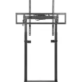 Equip 55"-100" Fester motorisierter Wandhalterungsständer, 139,7 cm (55"), 2,54 m (100"), 200 x 200 mm, 800 x 600 mm, Aluminium, Kunststoff, Edelstahl, Schwarz