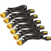APC Netzkabel-Kit (6 Stück), Verriegelung, C13 auf C14, 0,6m