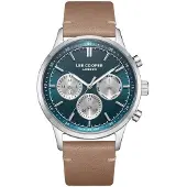 Lee cooper Herrenarmbanduhr LC08001.371 grün Mode