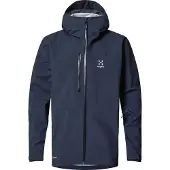 Haglöfs Herren Front Proof Regenjacke Tarn Blue S