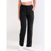 Catamaran Trainingshose , Damen, Gr. 18/19, Kurzgrößen, schwarz, 92% Baumwolle, 8% Elasthan, unifarben, lang, Hosen Trainingshose