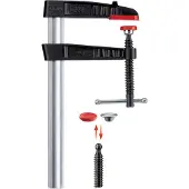 Bessey Original Temperguss-Schraubzwinge TG mit Knebelgriff - TG40S12K