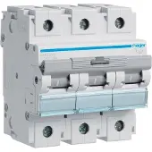 Hager HMD399 Leitungsschutzschalter 3 polig 15kA D-Charakteristik 125A 4.5 Module