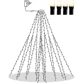 Star Trading LED-Baumschatten/Baumvorhang - 360 LEDs - warmweiß - IP44