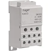 Hager HAG KJ02G Verteilerblock 500A f. Flachkupfer