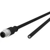 METZ CONNECT Sensor-/Aktorltg., M12-ST A-kodiert