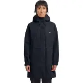 Jack Wolfskin Damen Terraview 2L Regenmantel dark navy XL
