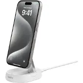 Belkin BoostCharge Pro, Drinnen, AC, Kabelloses Aufladen, 1,5 m, Weiß