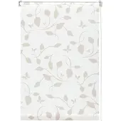 Gardinia Seitenzugrollo "EASYFIX Rollo", weiß, B:90cm H:210cm, Polyester, Rollos, Seitenzugrollo, mit Scandinavian Motiv