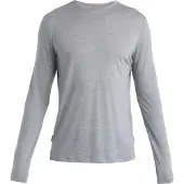 Icebreaker M Mer 125 Cool-lite Sphere III Long Sleeve Tee metro hthr (IB016) XXL