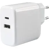 Vivanco ViVancoSuper Fast Dual Charger Set, Drinnen, AC, 1 m, Weiß