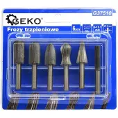 GEKO Sada stopkových fréz 6-12,7mm, 6ks