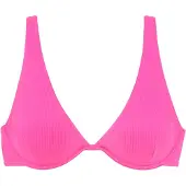 Venice beach Bügel-Bikini-Top "Lucky" aus gerippter Strukturware