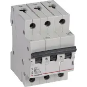 Legrand 419171 RX3 Leitungsschutzschalter B-Charakteristik, 25A, 3-polig, 6kA, 400VAC, 3TE