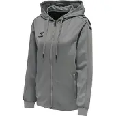 Hummel Damen Hoodie XK Poly Sweat Zip-Hoodie 212650-2006 XL - Grey Melange - XL