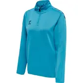 Hummel Damen Trainingstop Core XK Half Zip Sweat Woman 211945-8729 S - Blue Danube - S
